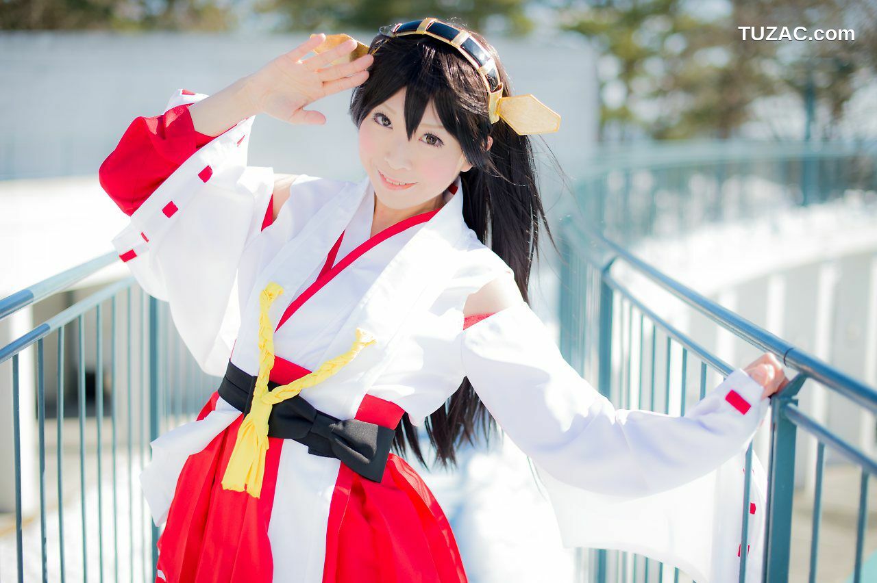 日本CosPlay_真白ゆき (Mashiro Yuki) 《Kantai Collection》Haruna 写真集