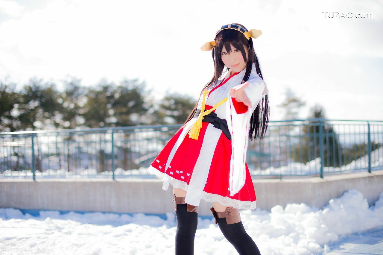 日本CosPlay_真白ゆき (Mashiro Yuki) 《Kantai Collection》Haruna 写真集