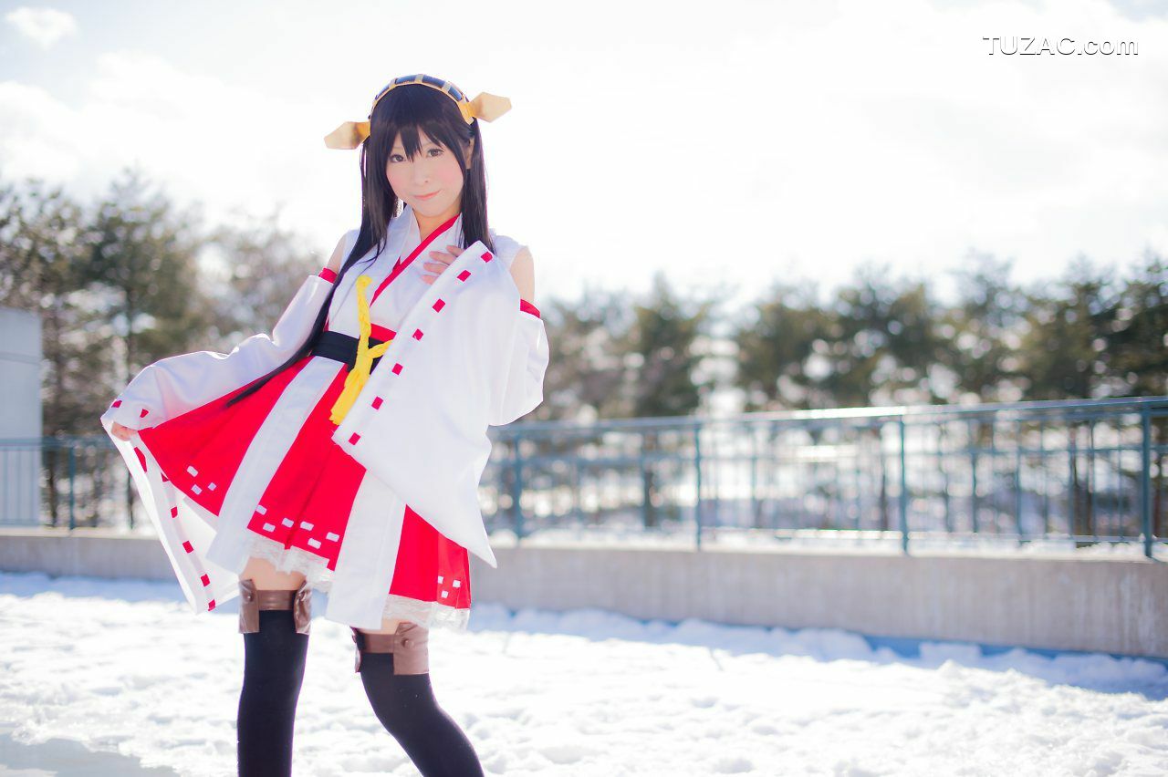 日本CosPlay_真白ゆき (Mashiro Yuki) 《Kantai Collection》Haruna 写真集