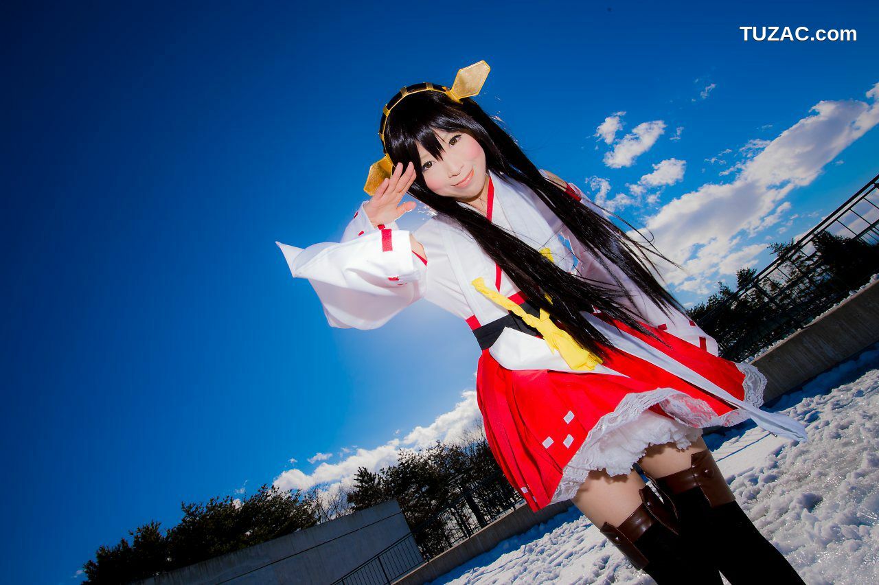 日本CosPlay_真白ゆき (Mashiro Yuki) 《Kantai Collection》Haruna 写真集