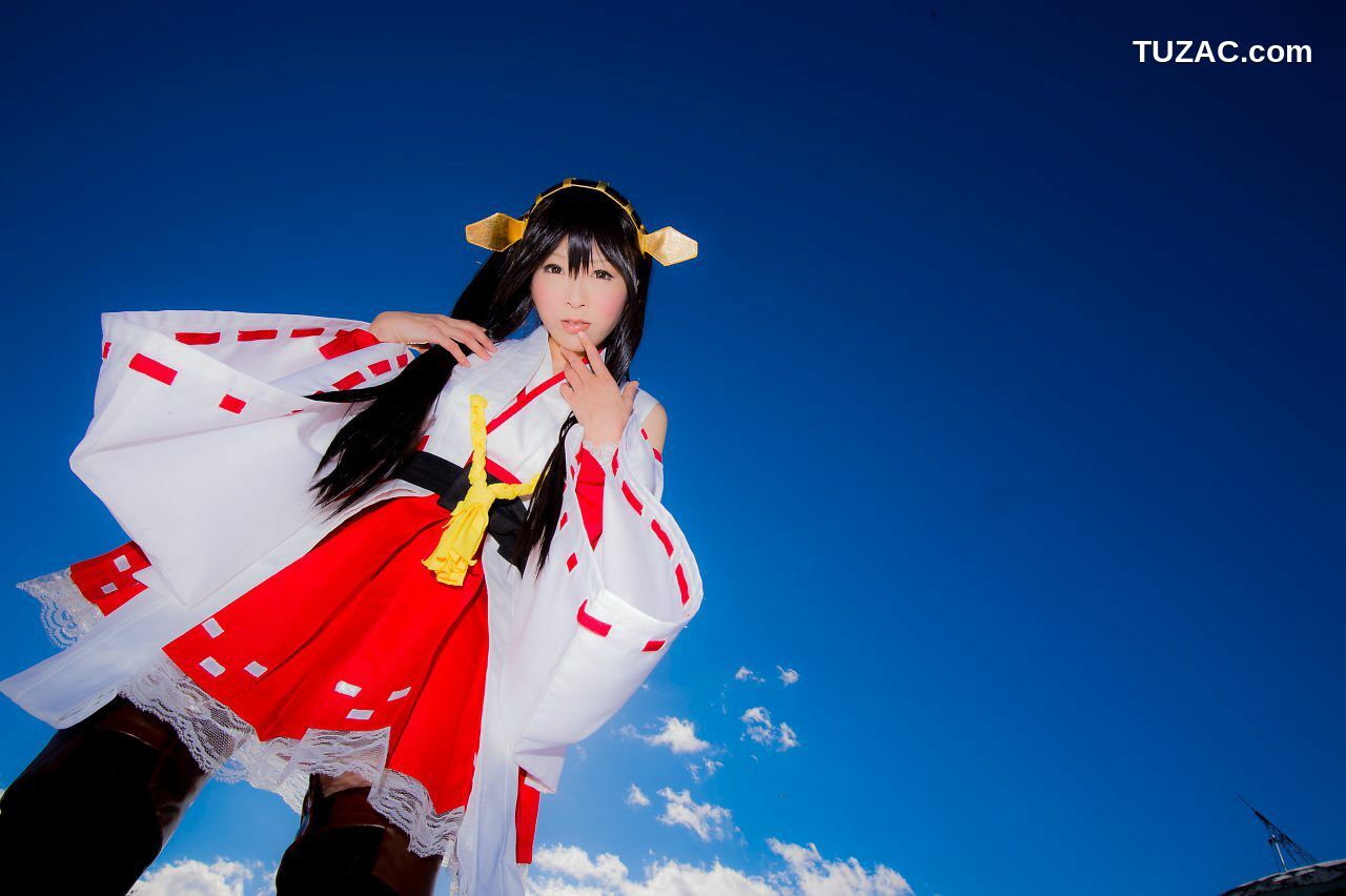 日本CosPlay_真白ゆき (Mashiro Yuki) 《Kantai Collection》Haruna 写真集