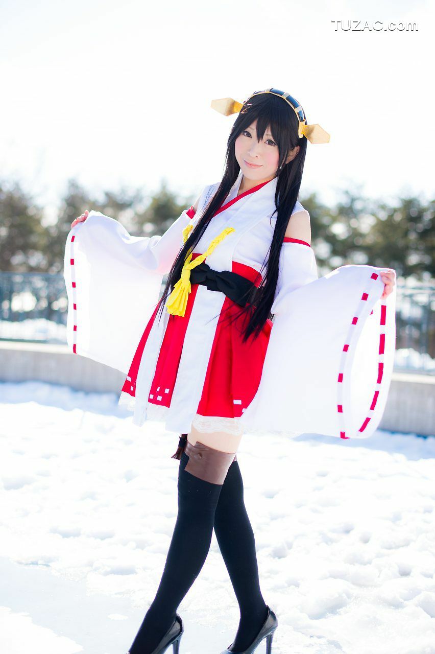 日本CosPlay_真白ゆき (Mashiro Yuki) 《Kantai Collection》Haruna 写真集