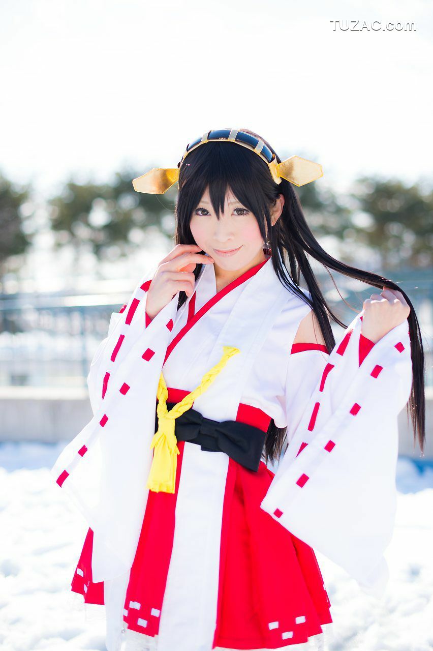 日本CosPlay_真白ゆき (Mashiro Yuki) 《Kantai Collection》Haruna 写真集
