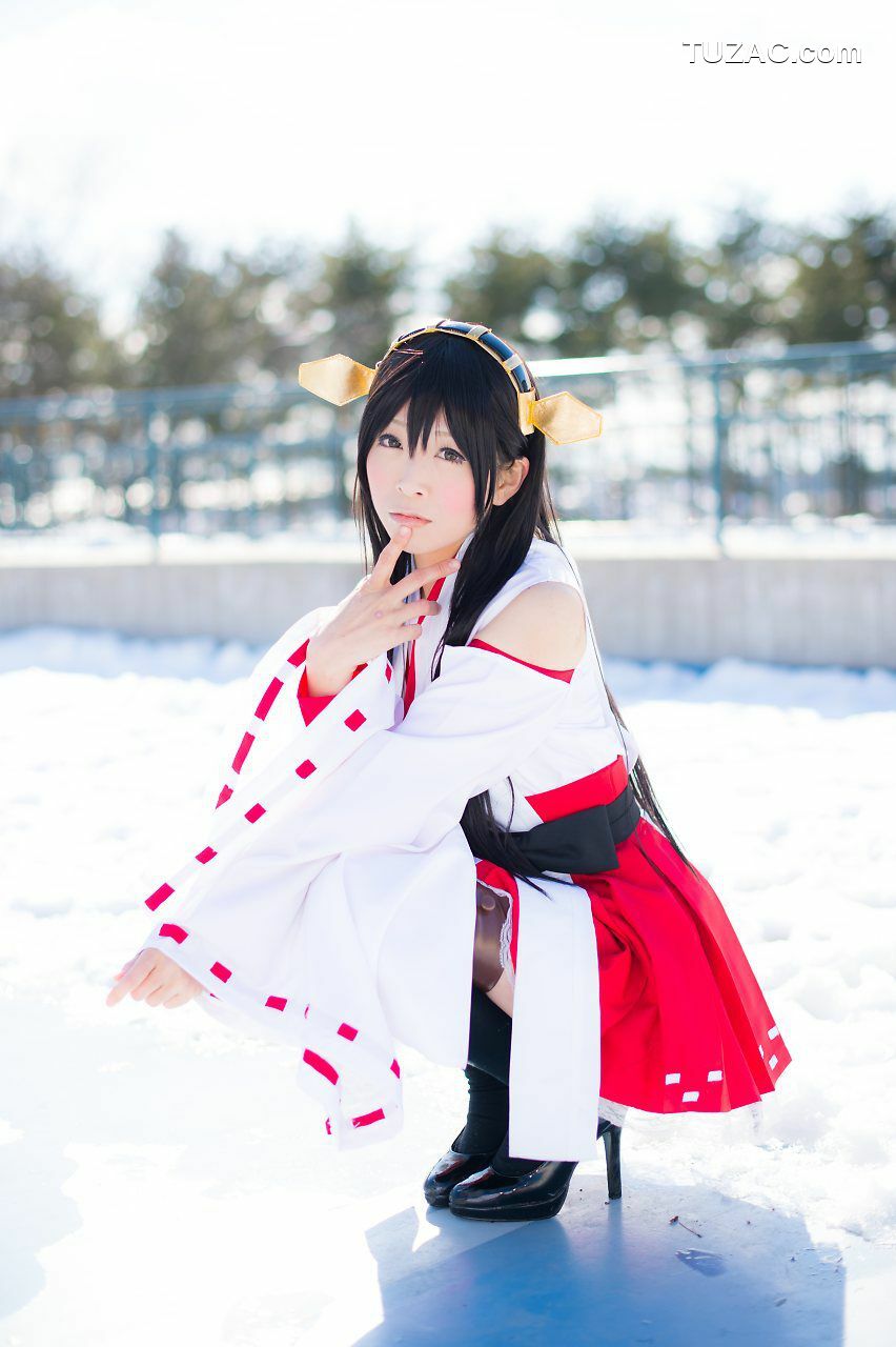 日本CosPlay_真白ゆき (Mashiro Yuki) 《Kantai Collection》Haruna 写真集
