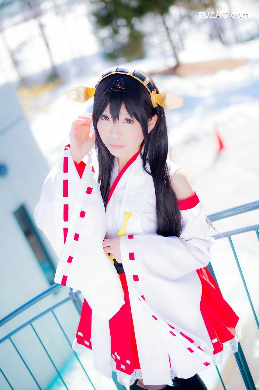 日本CosPlay_真白ゆき (Mashiro Yuki) 《Kantai Collection》Haruna 写真集