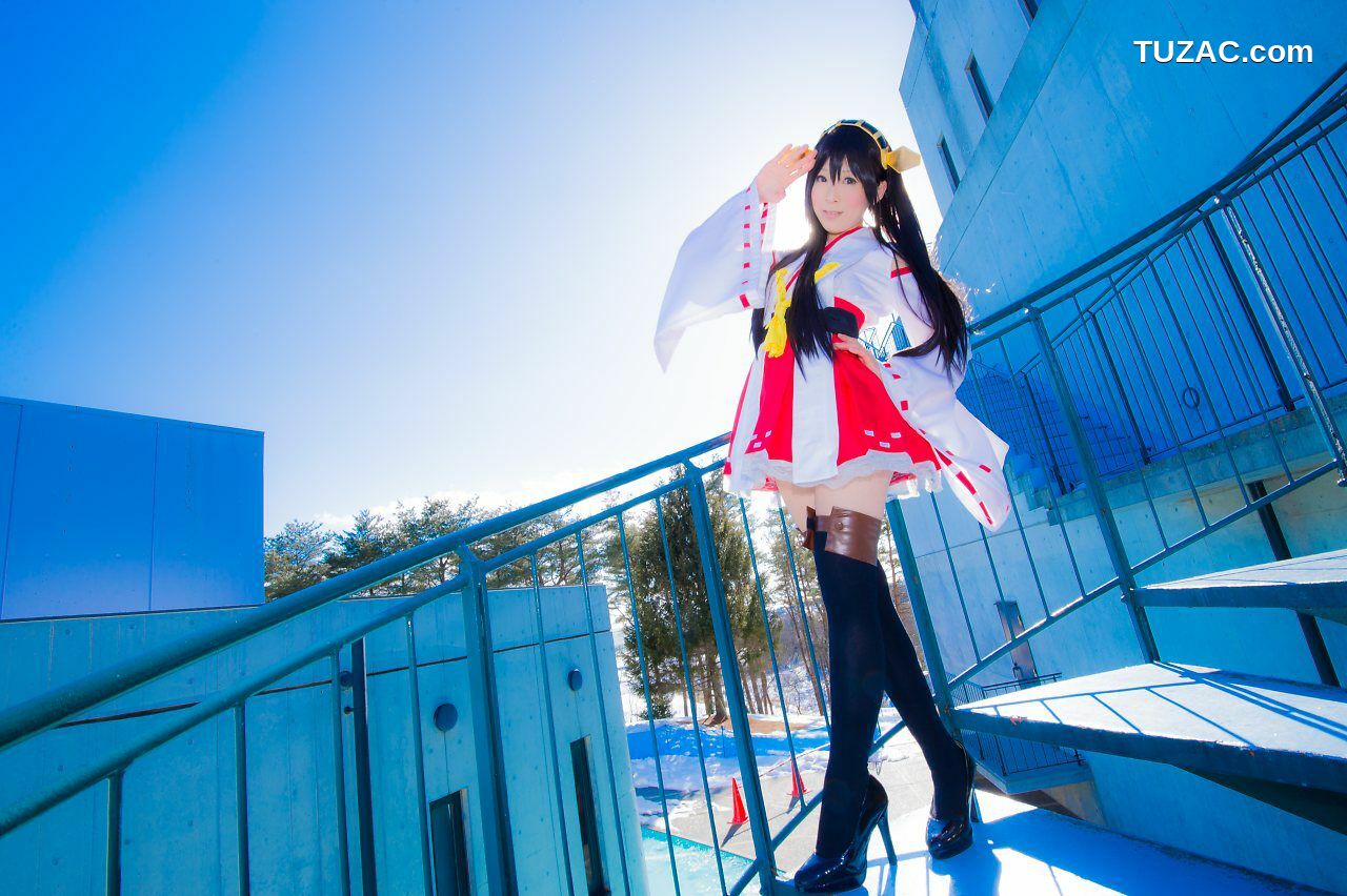 日本CosPlay_真白ゆき (Mashiro Yuki) 《Kantai Collection》Haruna 写真集
