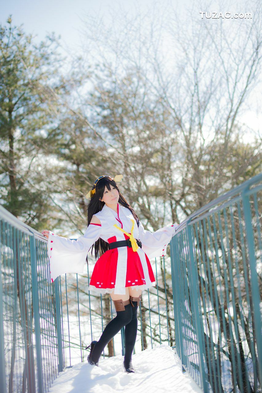 日本CosPlay_真白ゆき (Mashiro Yuki) 《Kantai Collection》Haruna 写真集