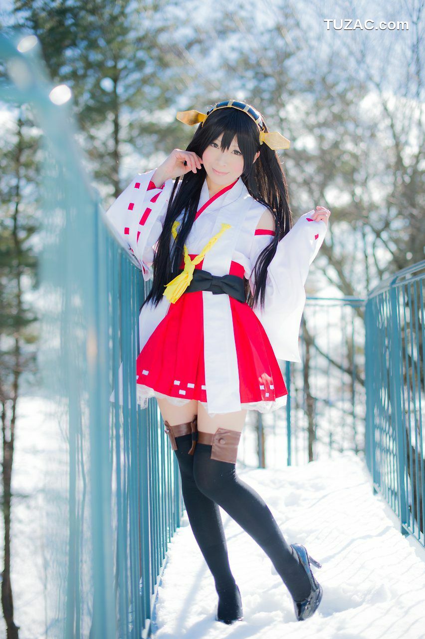 日本CosPlay_真白ゆき (Mashiro Yuki) 《Kantai Collection》Haruna 写真集