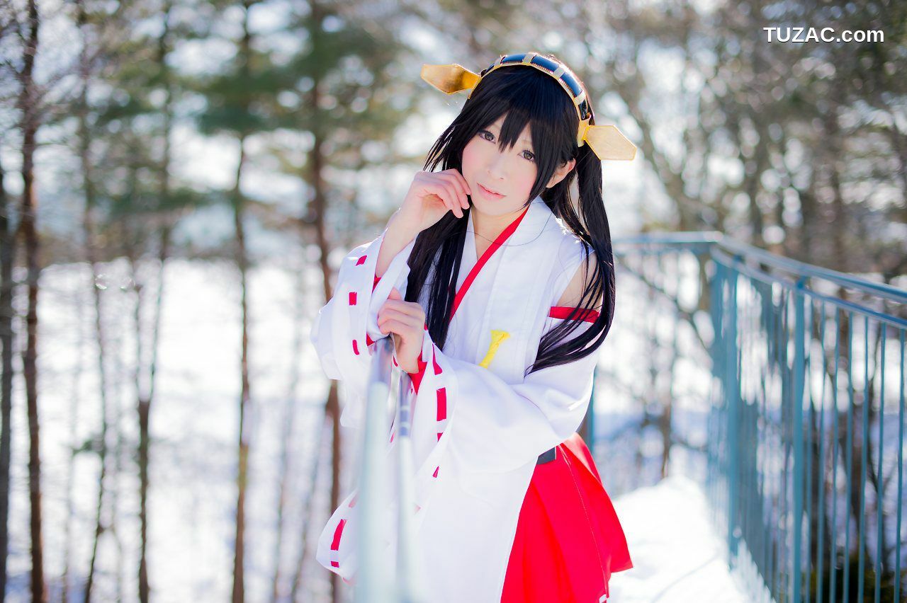 日本CosPlay_真白ゆき (Mashiro Yuki) 《Kantai Collection》Haruna 写真集
