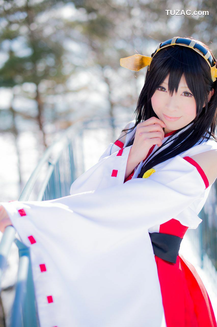 日本CosPlay_真白ゆき (Mashiro Yuki) 《Kantai Collection》Haruna 写真集
