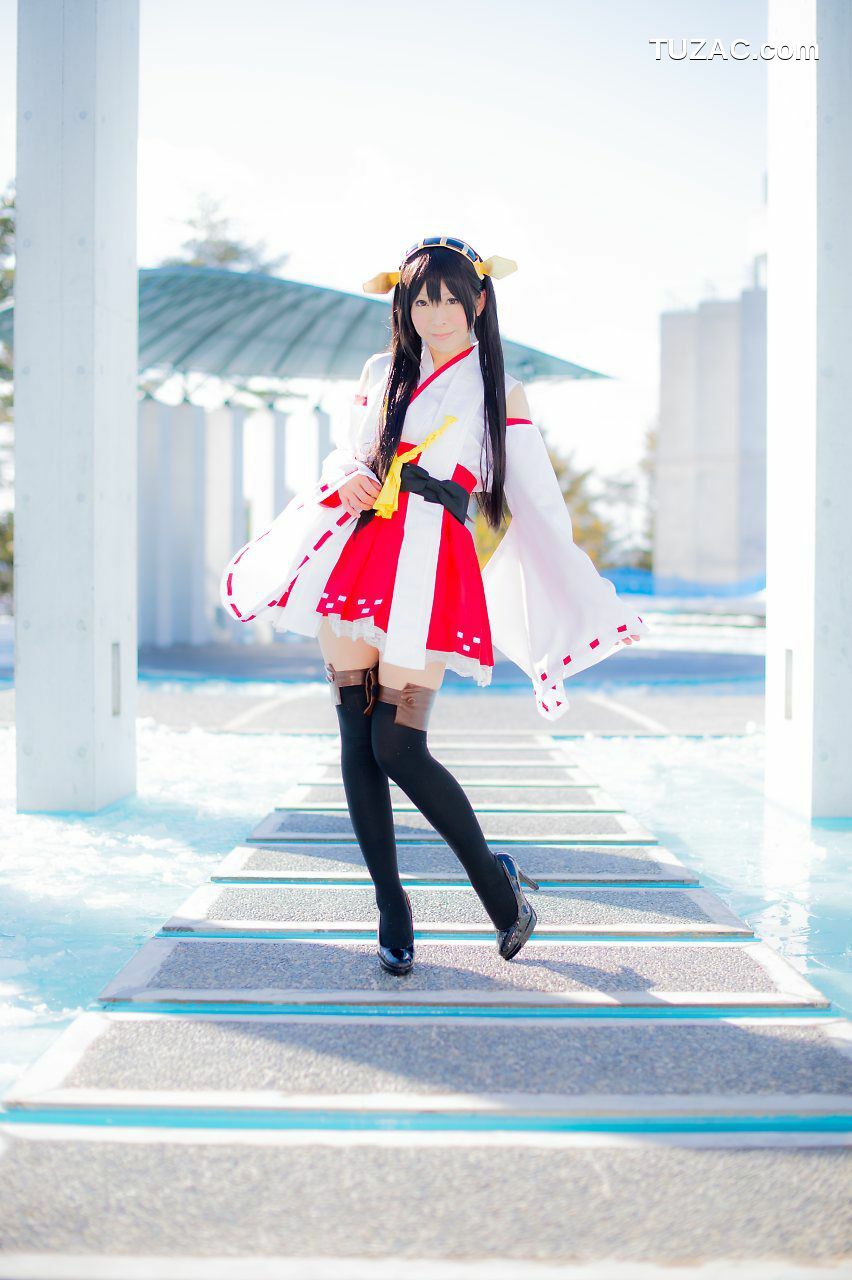 日本CosPlay_真白ゆき (Mashiro Yuki) 《Kantai Collection》Haruna 写真集