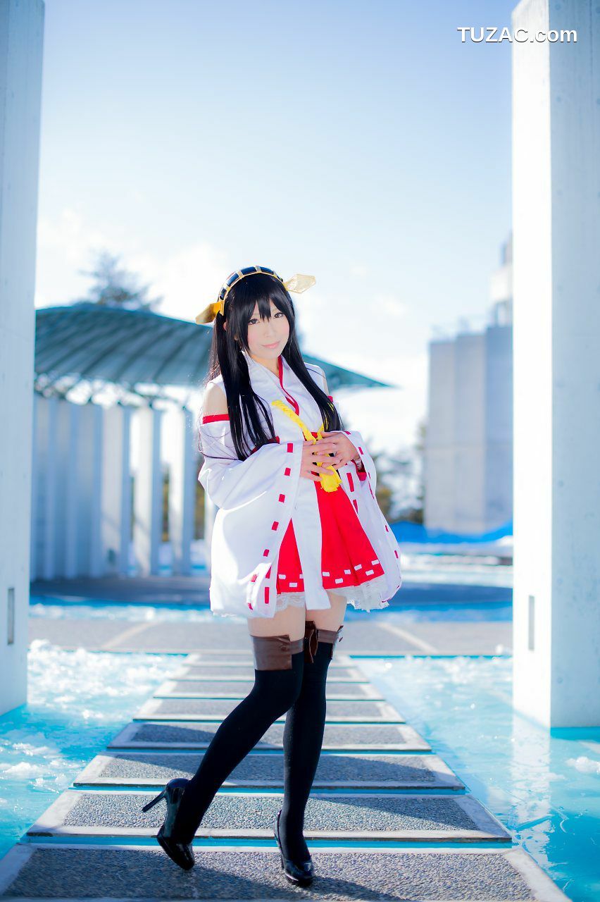 日本CosPlay_真白ゆき (Mashiro Yuki) 《Kantai Collection》Haruna 写真集