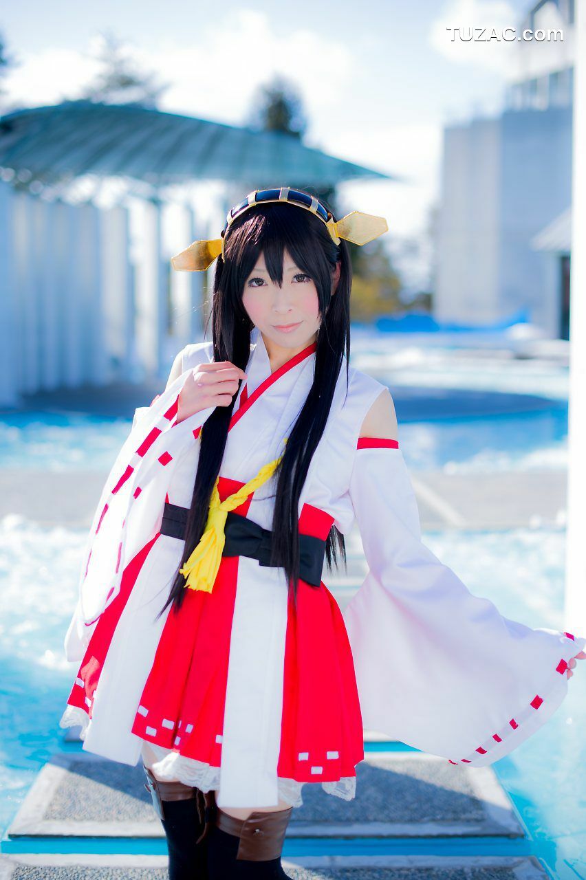 日本CosPlay_真白ゆき (Mashiro Yuki) 《Kantai Collection》Haruna 写真集