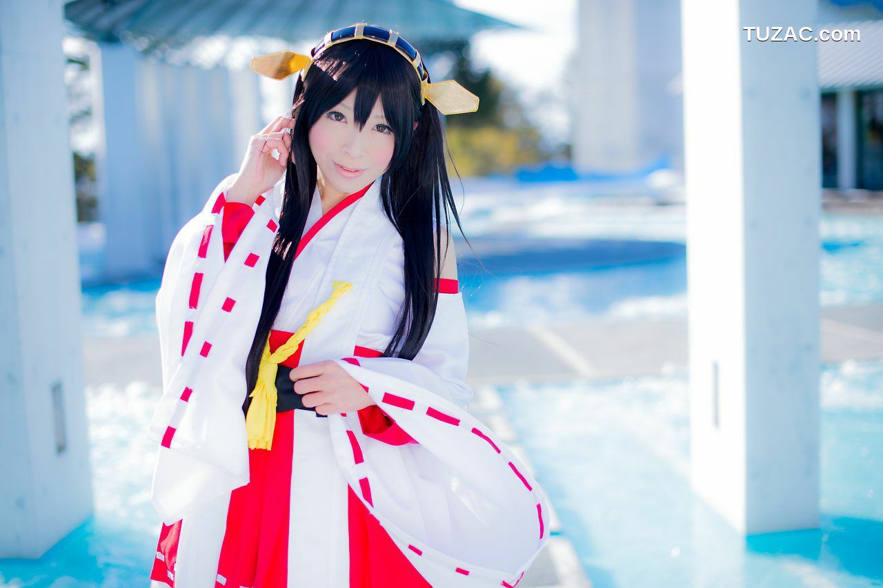 日本CosPlay_真白ゆき (Mashiro Yuki) 《Kantai Collection》Haruna 写真集