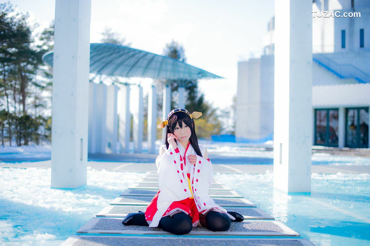 日本CosPlay_真白ゆき (Mashiro Yuki) 《Kantai Collection》Haruna 写真集
