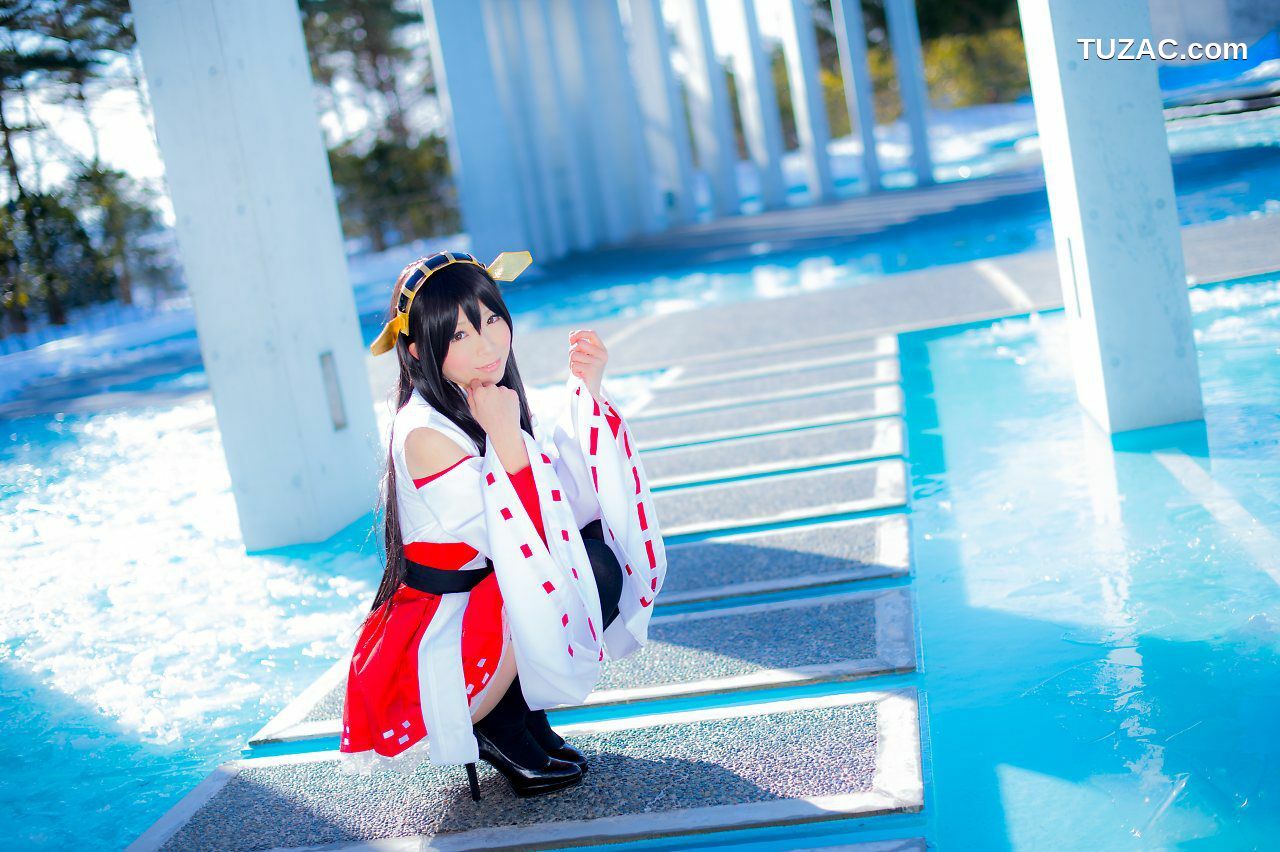 日本CosPlay_真白ゆき (Mashiro Yuki) 《Kantai Collection》Haruna 写真集