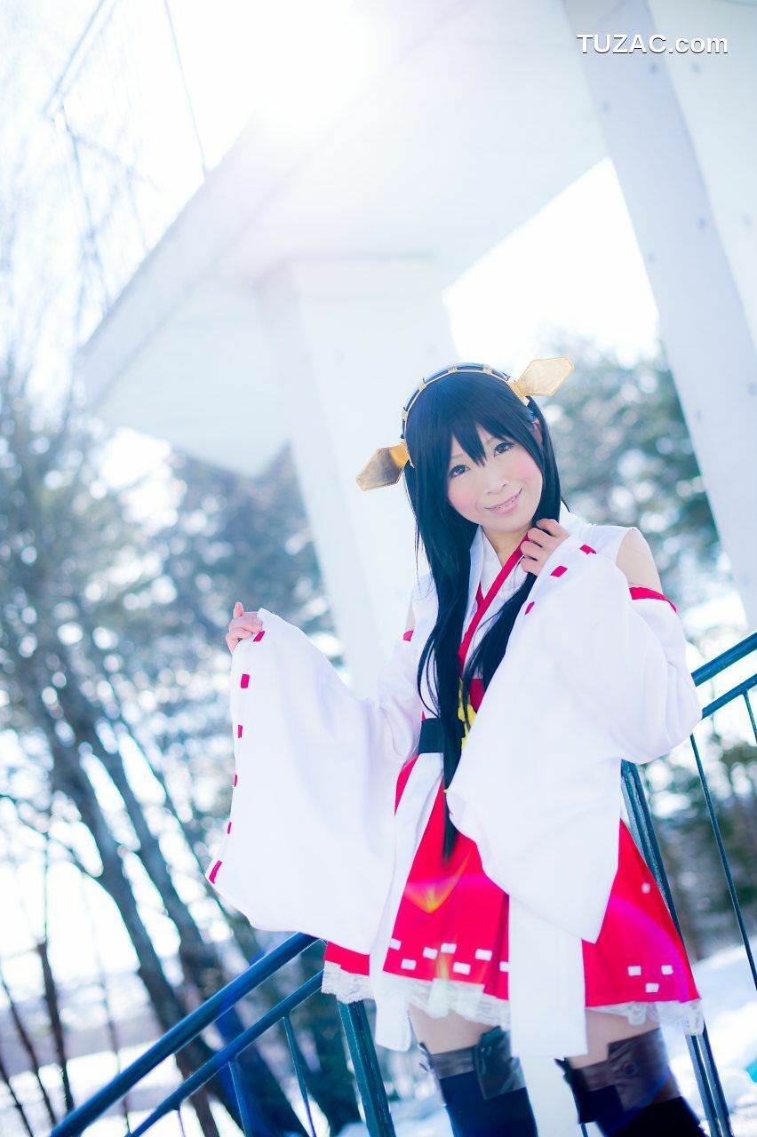 日本CosPlay_真白ゆき (Mashiro Yuki) 《Kantai Collection》Haruna 写真集