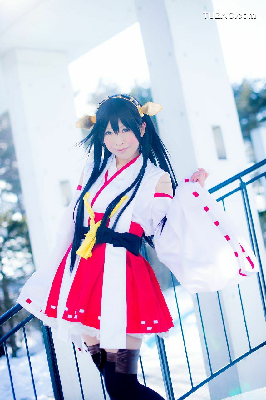 日本CosPlay_真白ゆき (Mashiro Yuki) 《Kantai Collection》Haruna 写真集