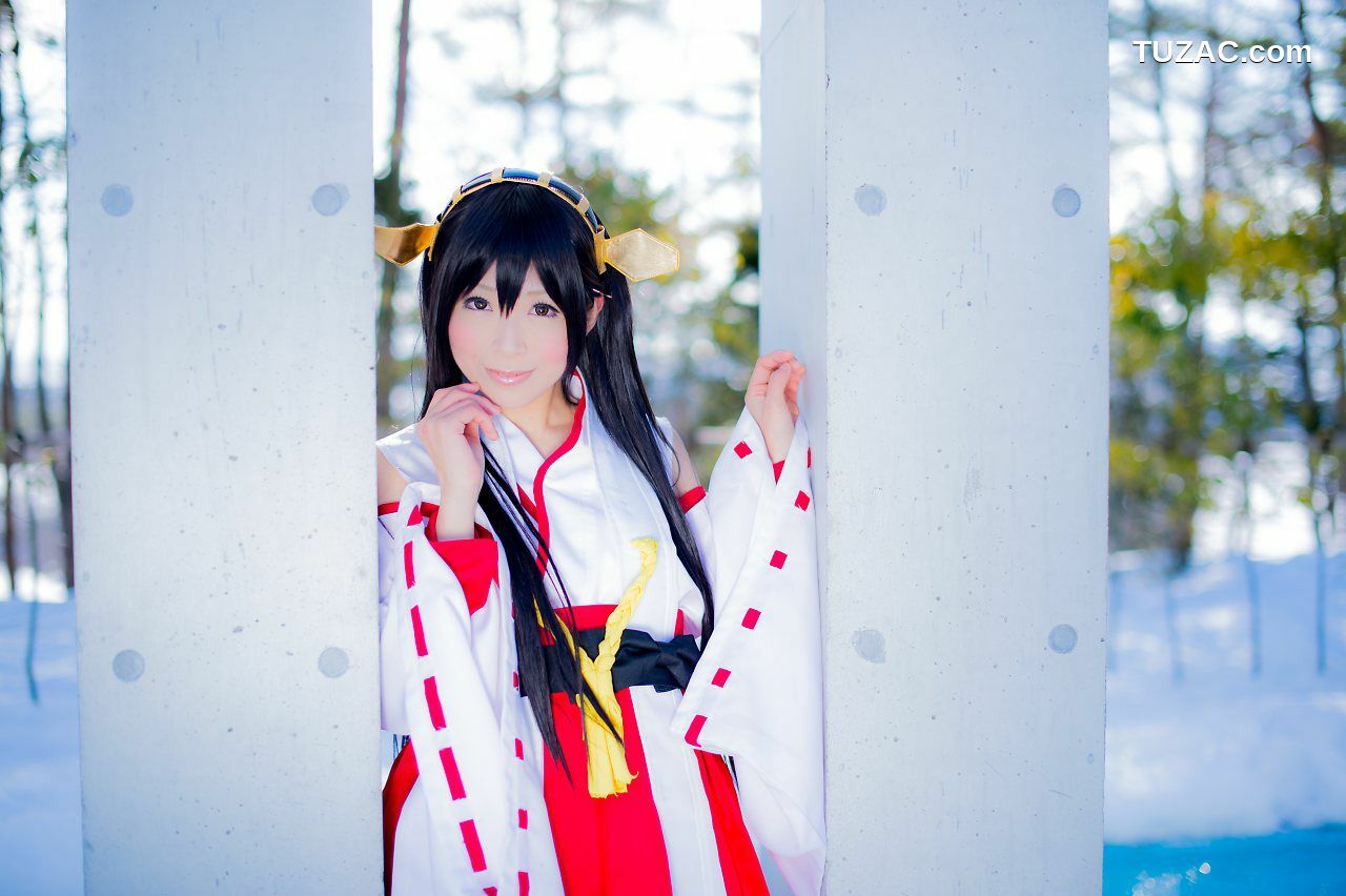 日本CosPlay_真白ゆき (Mashiro Yuki) 《Kantai Collection》Haruna 写真集