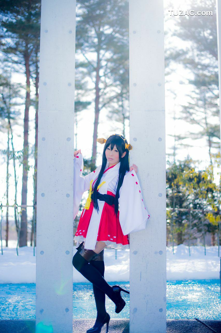 日本CosPlay_真白ゆき (Mashiro Yuki) 《Kantai Collection》Haruna 写真集