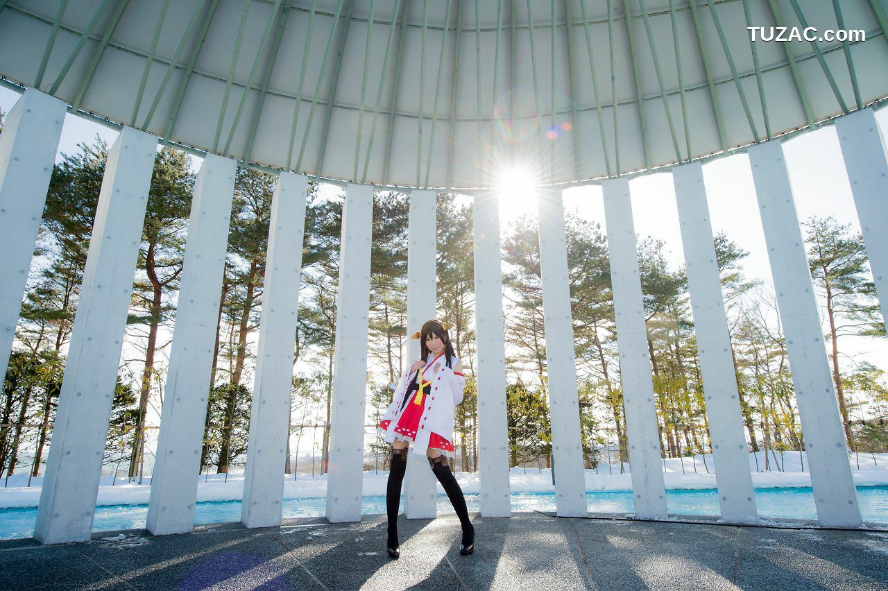 日本CosPlay_真白ゆき (Mashiro Yuki) 《Kantai Collection》Haruna 写真集