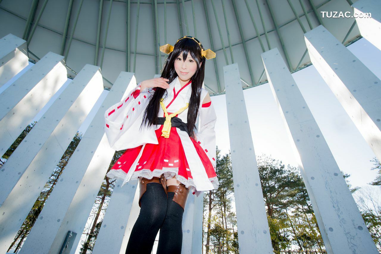 日本CosPlay_真白ゆき (Mashiro Yuki) 《Kantai Collection》Haruna 写真集