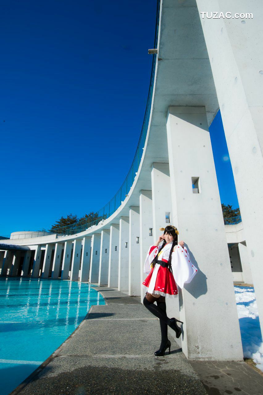 日本CosPlay_真白ゆき (Mashiro Yuki) 《Kantai Collection》Haruna 写真集