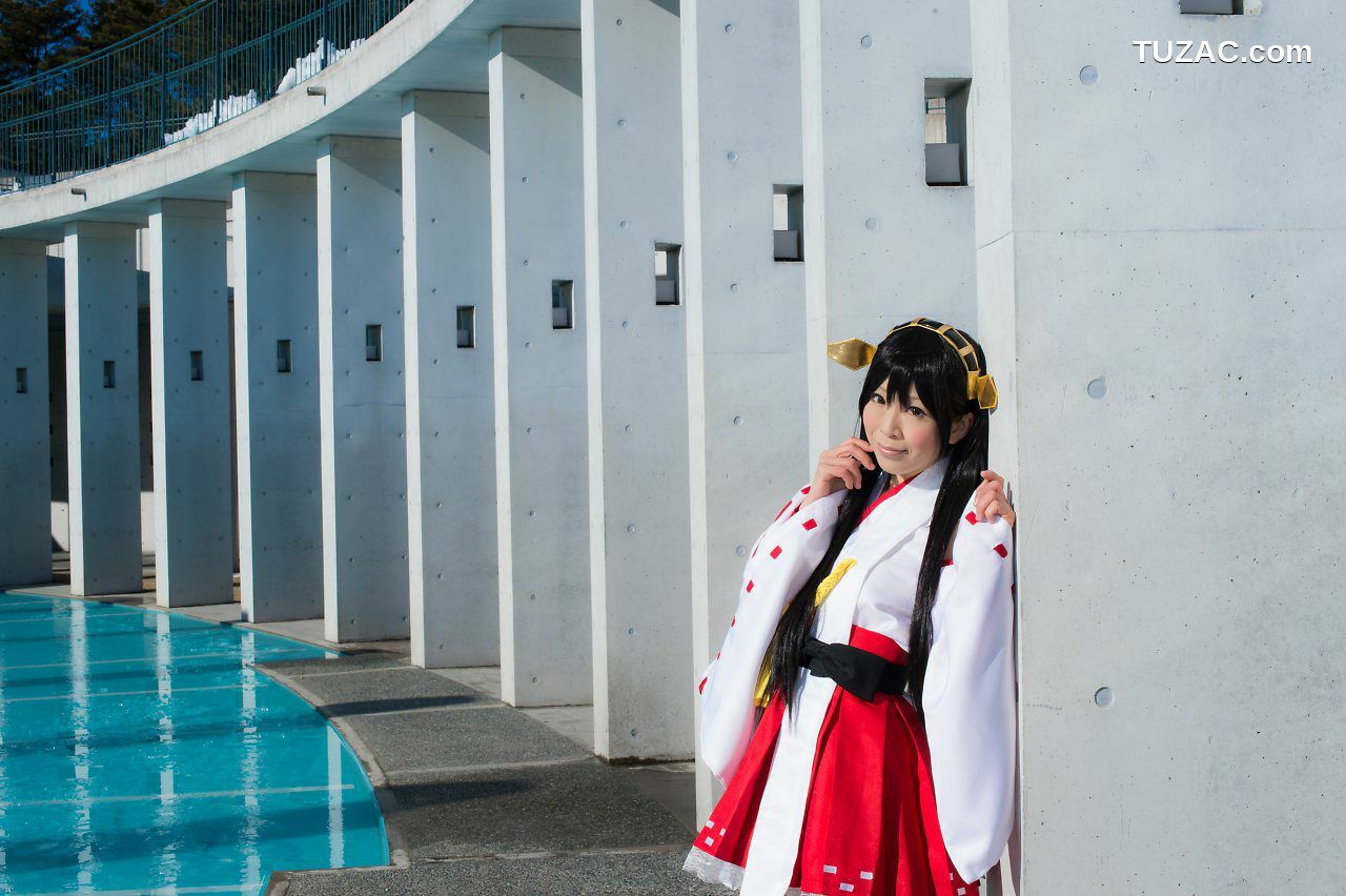 日本CosPlay_真白ゆき (Mashiro Yuki) 《Kantai Collection》Haruna 写真集