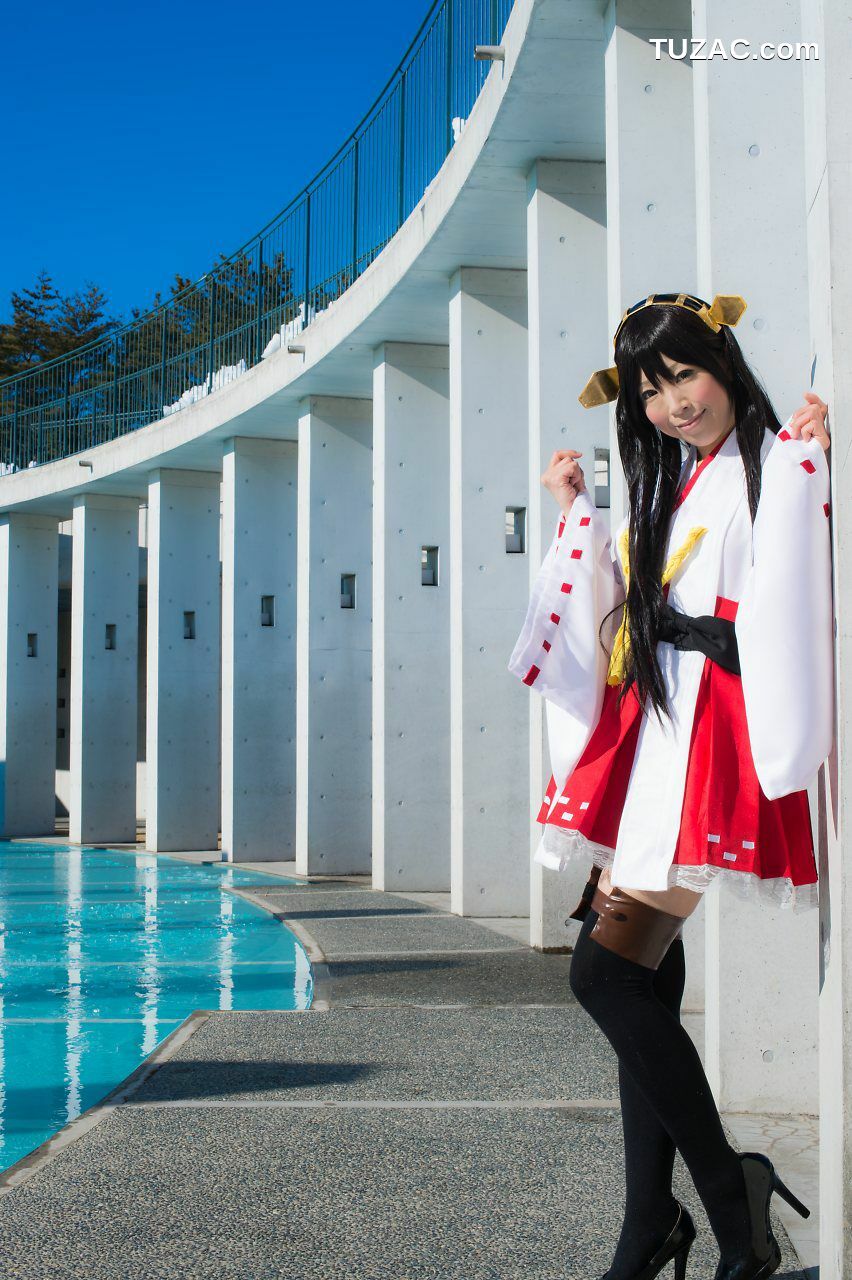 日本CosPlay_真白ゆき (Mashiro Yuki) 《Kantai Collection》Haruna 写真集