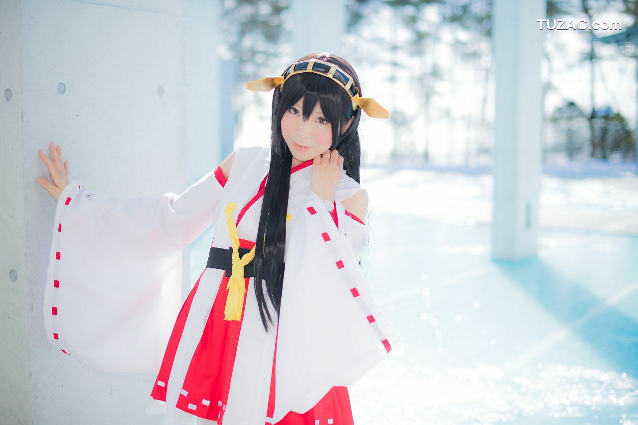 日本CosPlay_真白ゆき (Mashiro Yuki) 《Kantai Collection》Haruna 写真集