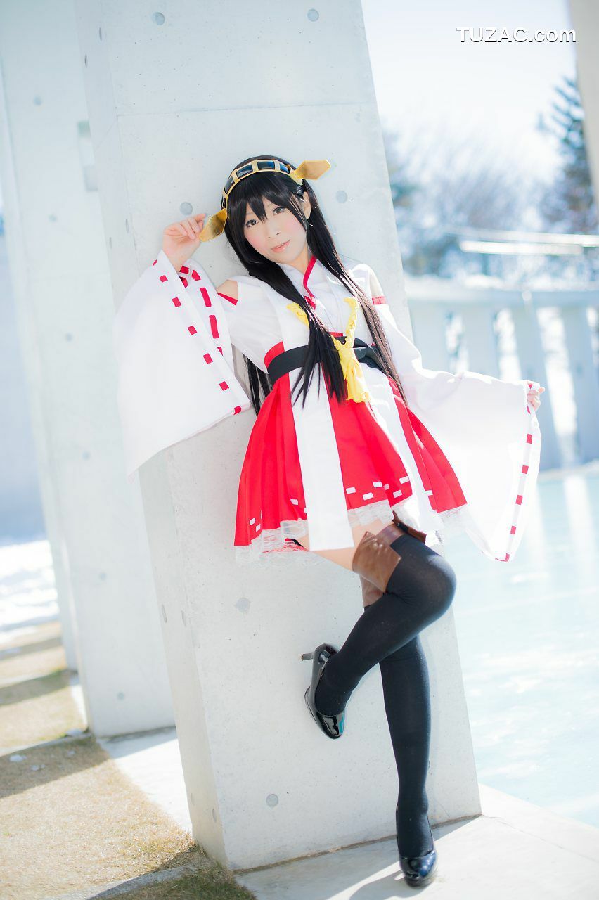 日本CosPlay_真白ゆき (Mashiro Yuki) 《Kantai Collection》Haruna 写真集