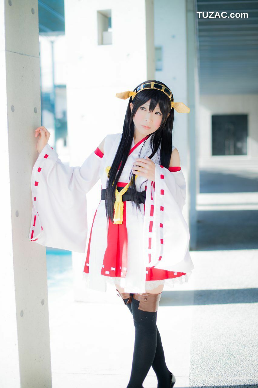 日本CosPlay_真白ゆき (Mashiro Yuki) 《Kantai Collection》Haruna 写真集