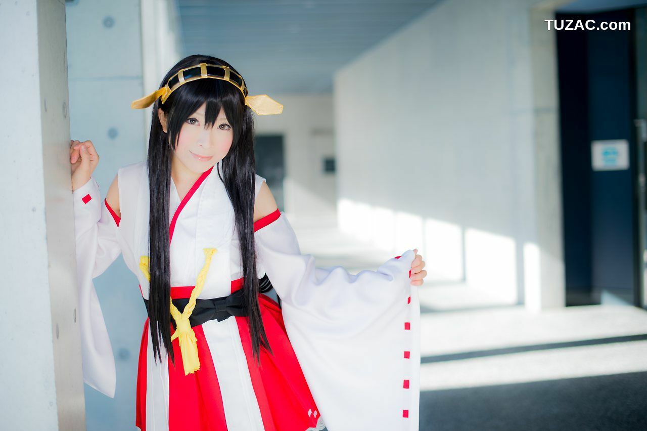 日本CosPlay_真白ゆき (Mashiro Yuki) 《Kantai Collection》Haruna 写真集