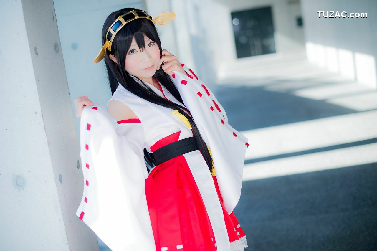 日本CosPlay_真白ゆき (Mashiro Yuki) 《Kantai Collection》Haruna 写真集