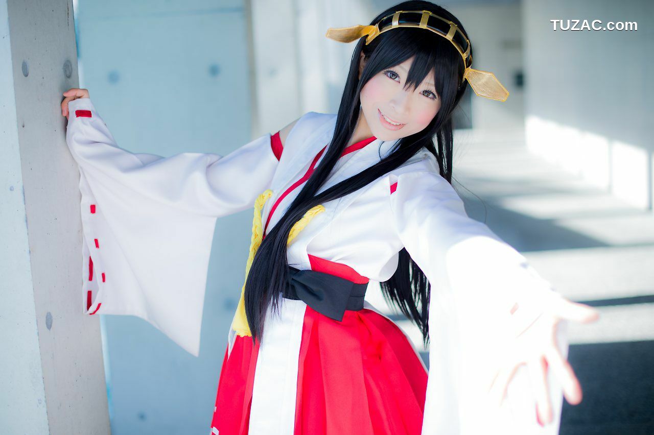 日本CosPlay_真白ゆき (Mashiro Yuki) 《Kantai Collection》Haruna 写真集