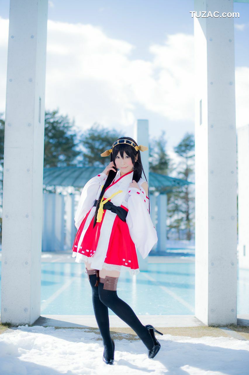 日本CosPlay_真白ゆき (Mashiro Yuki) 《Kantai Collection》Haruna 写真集