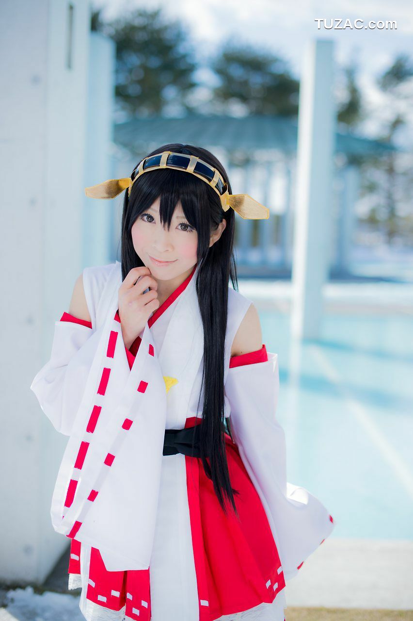 日本CosPlay_真白ゆき (Mashiro Yuki) 《Kantai Collection》Haruna 写真集