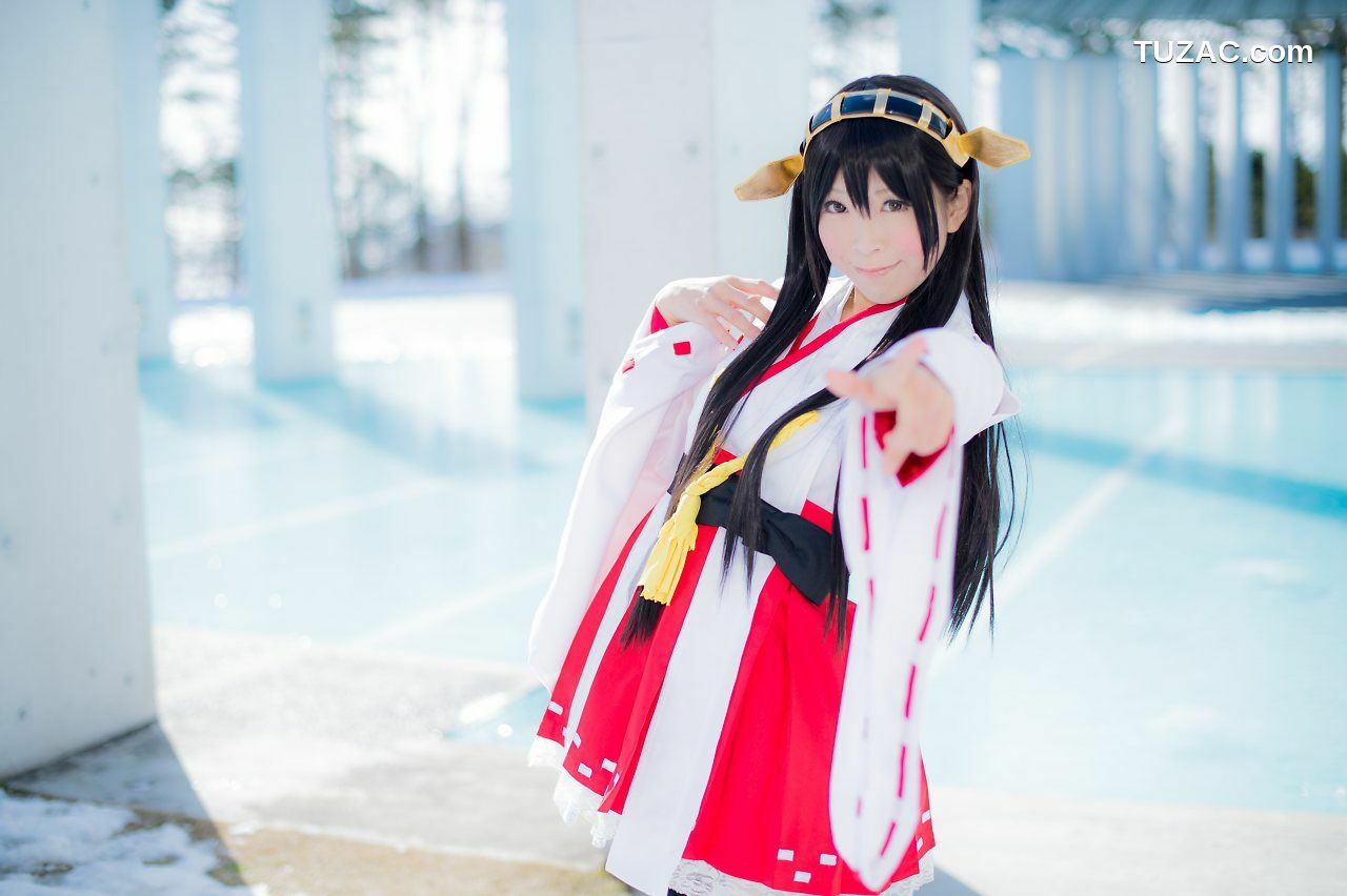 日本CosPlay_真白ゆき (Mashiro Yuki) 《Kantai Collection》Haruna 写真集