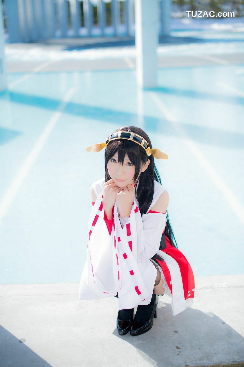 日本CosPlay_真白ゆき (Mashiro Yuki) 《Kantai Collection》Haruna 写真集