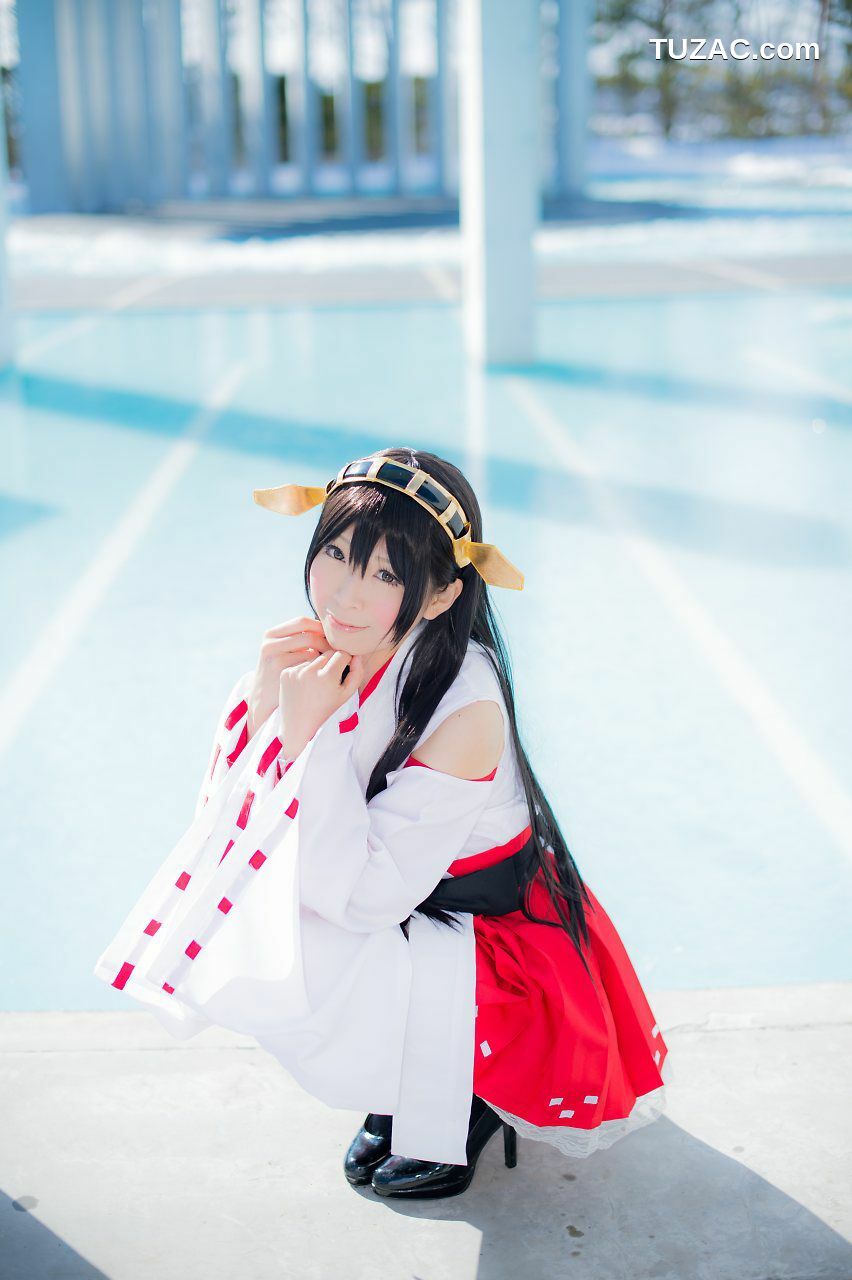 日本CosPlay_真白ゆき (Mashiro Yuki) 《Kantai Collection》Haruna 写真集