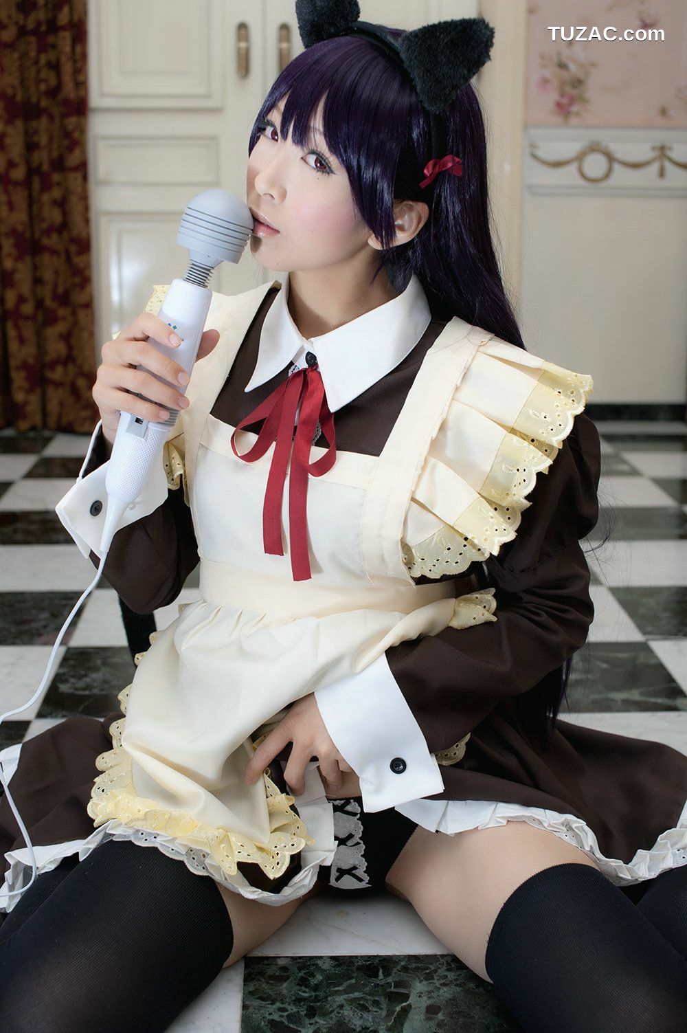 日本CosPlay_真白ゆき 《俺の妹がこんなに可愛いわけがない》黒猫 写真集[100P]