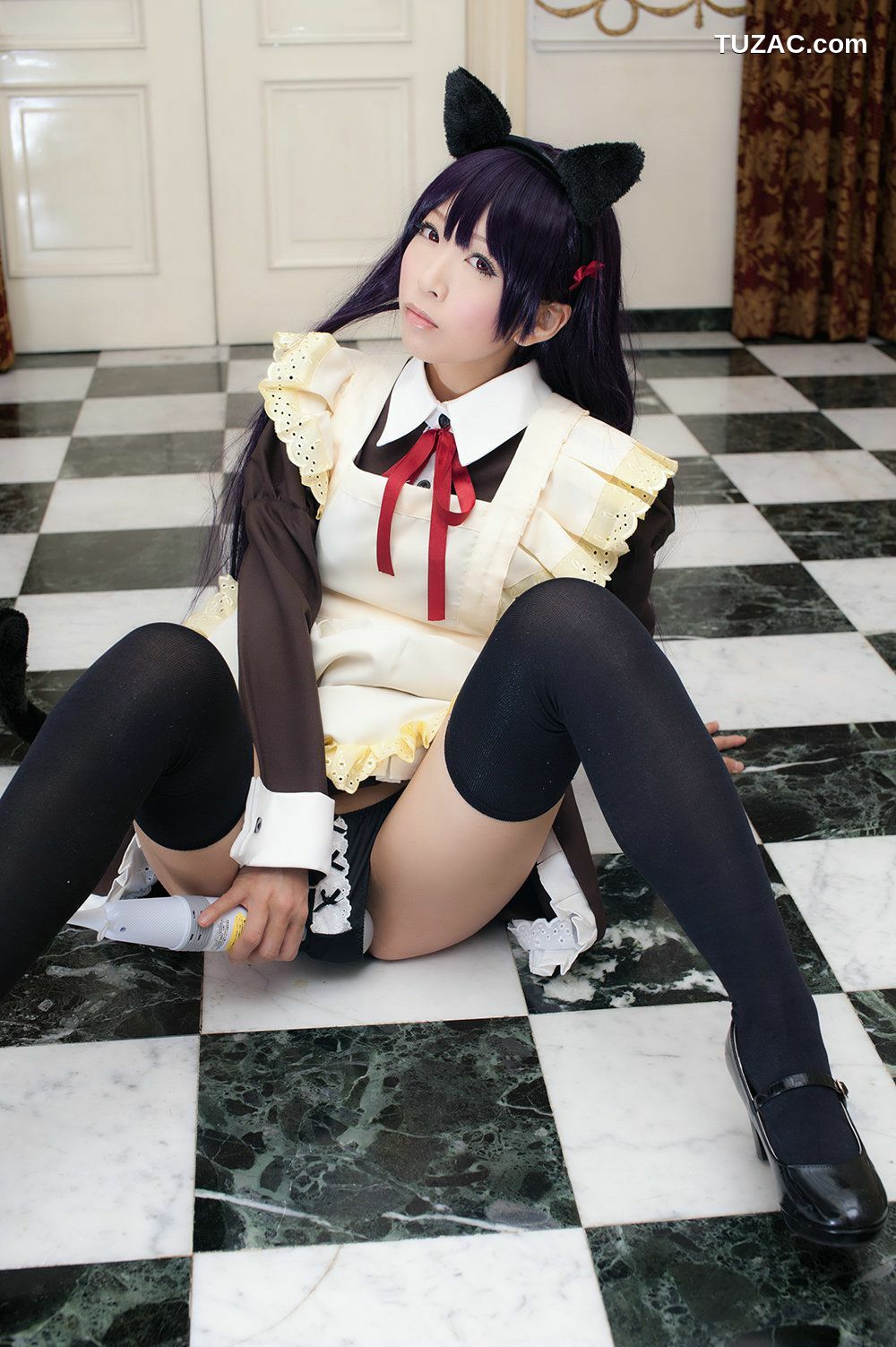 日本CosPlay_真白ゆき 《俺の妹がこんなに可愛いわけがない》黒猫 写真集[100P]