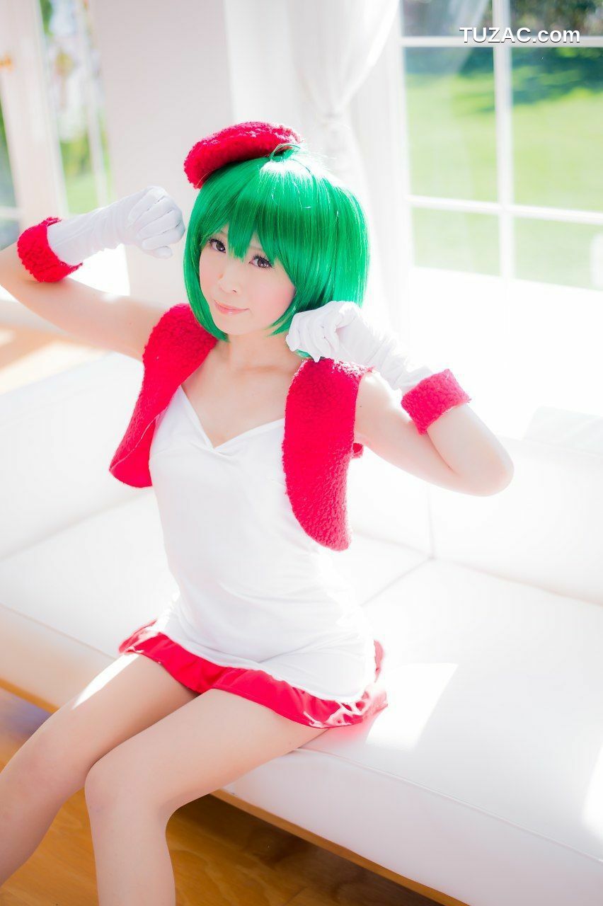 日本CosPlay_真白ゆき コスプレ《Macros》Ranka Lee(Xmas ver.) 写真集
