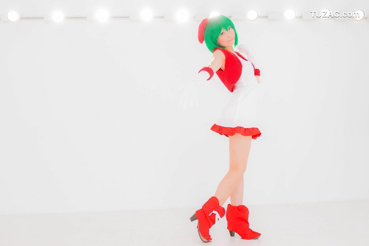 日本CosPlay_真白ゆき コスプレ《Macros》Ranka Lee(Xmas ver.) 写真集