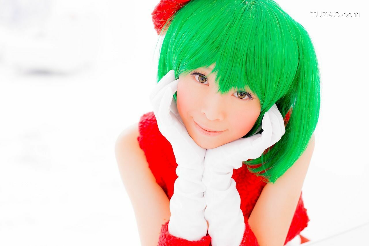 日本CosPlay_真白ゆき コスプレ《Macros》Ranka Lee(Xmas ver.) 写真集