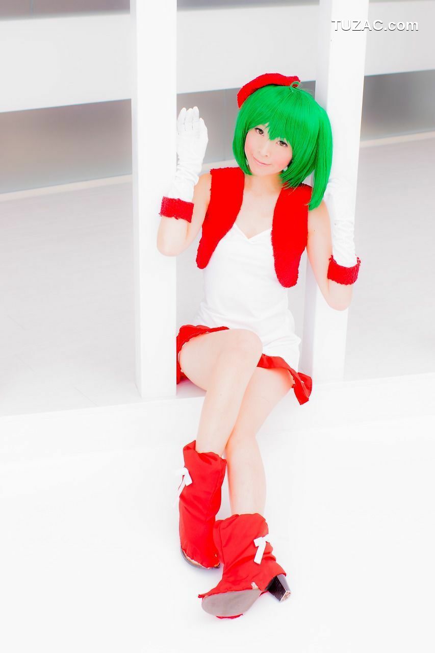 日本CosPlay_真白ゆき コスプレ《Macros》Ranka Lee(Xmas ver.) 写真集