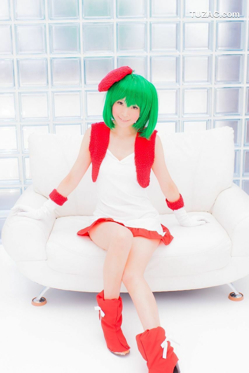 日本CosPlay_真白ゆき コスプレ《Macros》Ranka Lee(Xmas ver.) 写真集