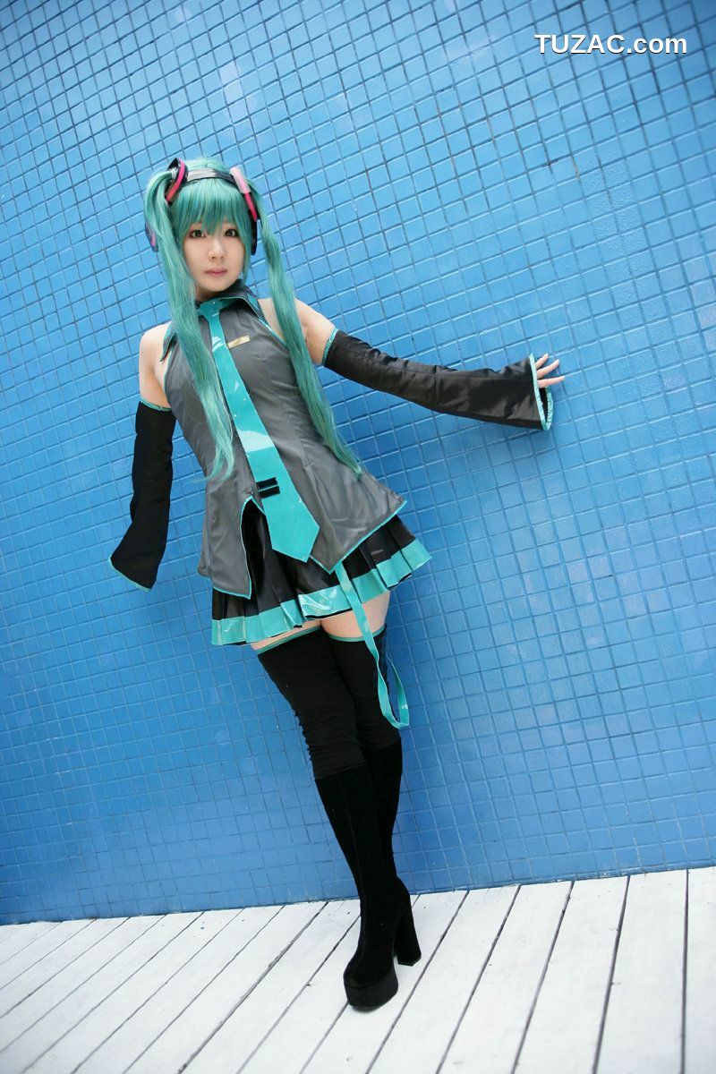 日本CosPlay_結城紗代 (Yuuki Sayo) 《VOCALOID》初音ミク 写真集