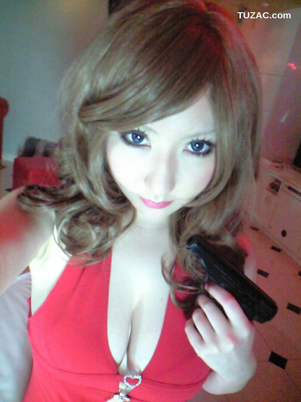 日本CosPlay_绫香 (Saku サク ) 携帯撮影 自撮り写メ写真集(SAKU手机自拍)  写真集[66P]