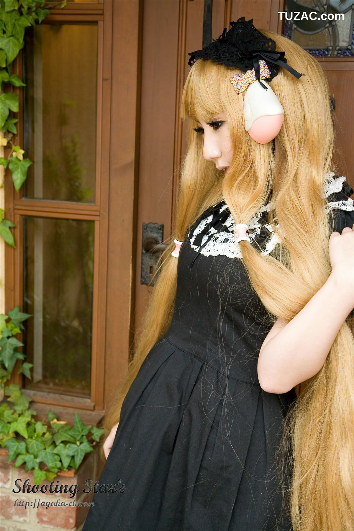 日本CosPlay_绫香 (Saku サク) 《Chobits》Chii+Freya 写真集[47P]
